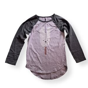 Tea Collection rabbit popsicle raglan tee